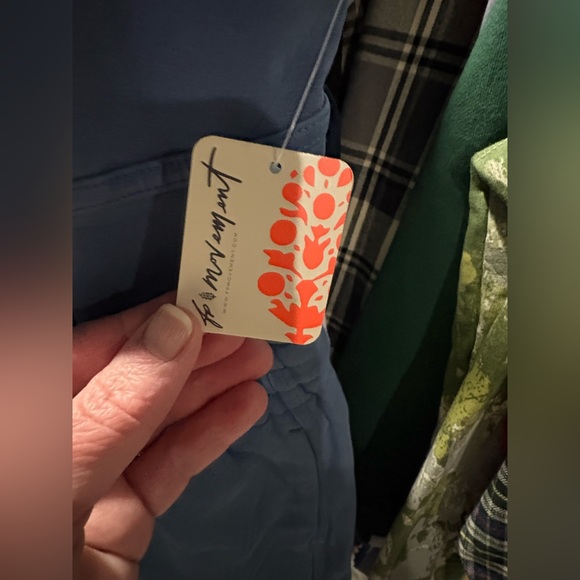 FP Movement by Free People Misty Blue Jumpsuit NWT Size S - Picture 3 of 8